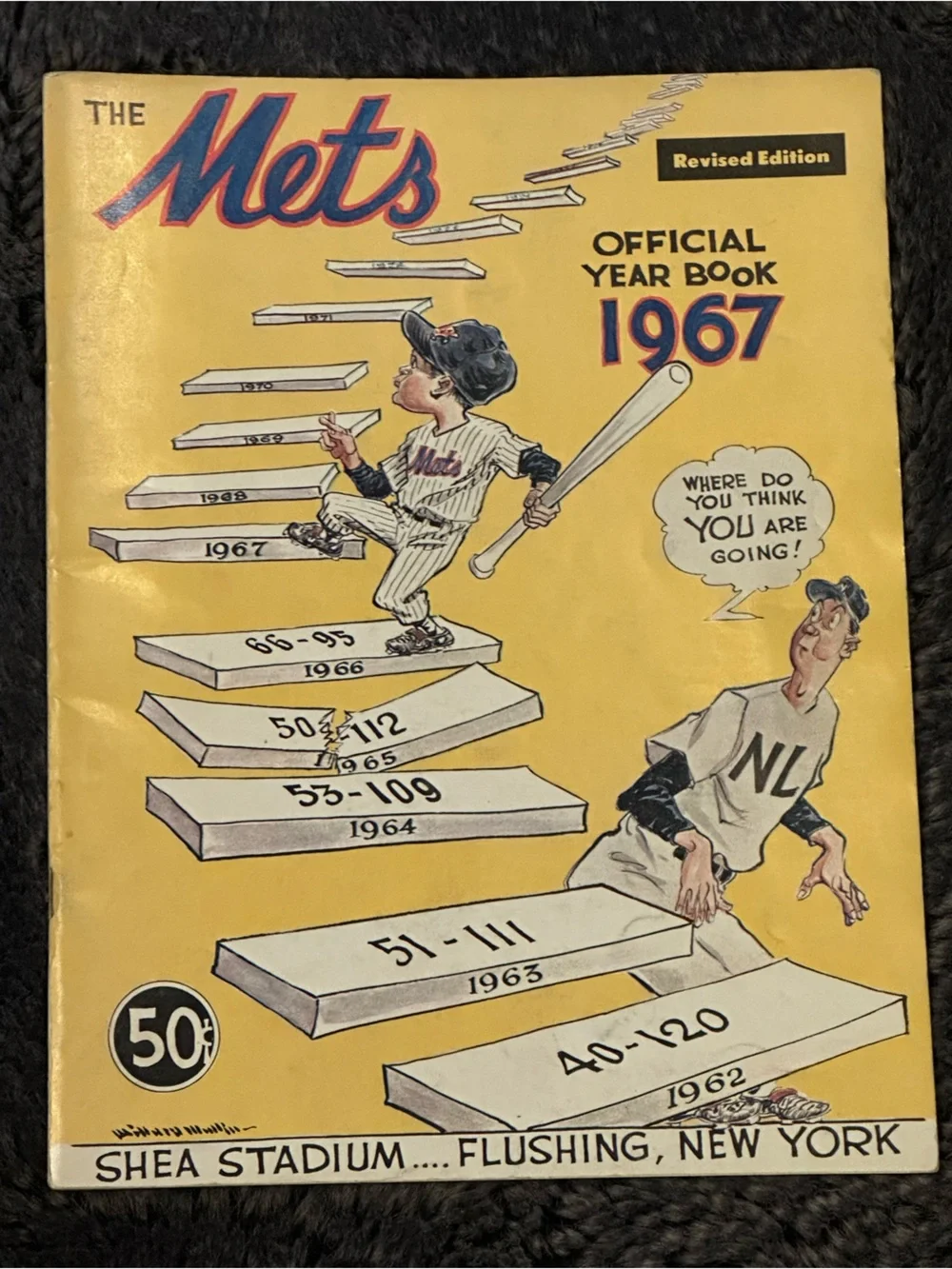 1967 NY Mets Official Year Book